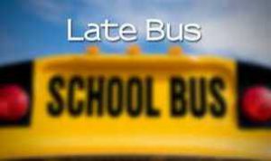 LATE BUS 3027 ON WED. OCT. 12, 2016