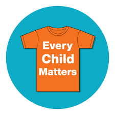 ORANGE Shirt Day – Every Child MATTERS – Sept. 29, 2023