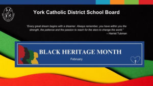 Black Heritage Month – School Liturgy